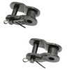 LBTODH 2 Pcs Roller Chain Offset Link Half Link Crank