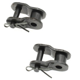 LBTODH 2 Pcs Roller Chain Offset Link Half Link Crank Link