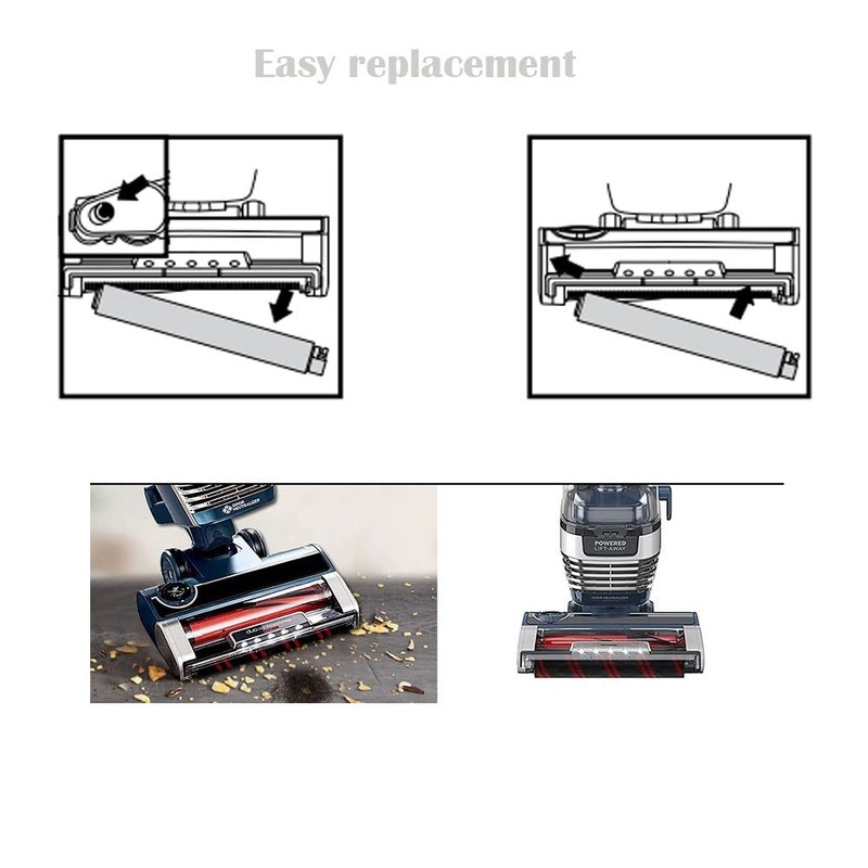 Ytaland 2 Pack Brush Roller Replacement Compatible with Shark Stratos