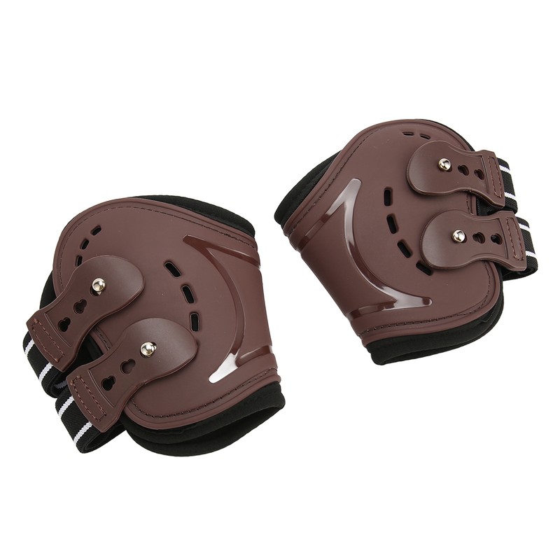 Horse Fetlock Boots Breathable Impact Absorbing Air Perforated Horse Hind