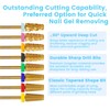 MagiBling Super Cut Tapered Barrel Nail Drill Bits, 3/32'' Professional