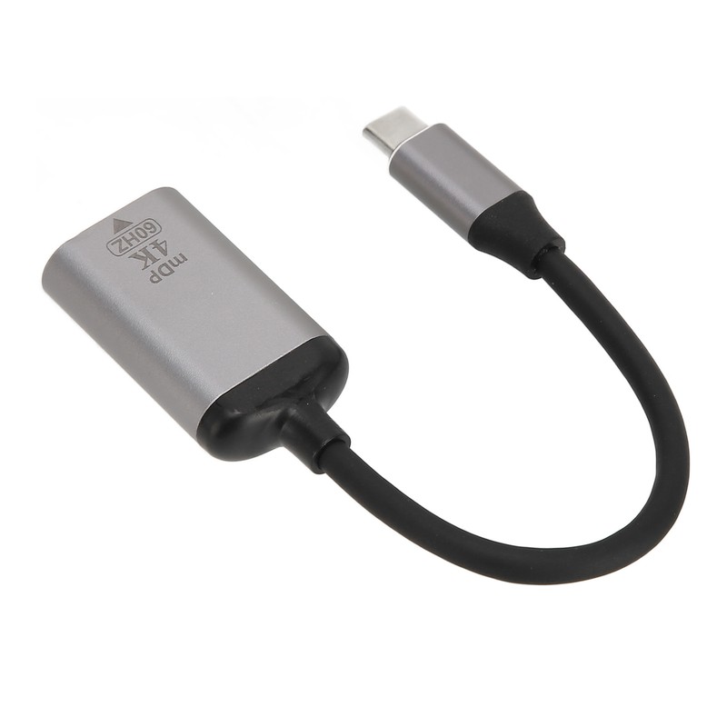 USB C to DisplayPort Adapter 4K 60Hz Aluminium Alloy Plug