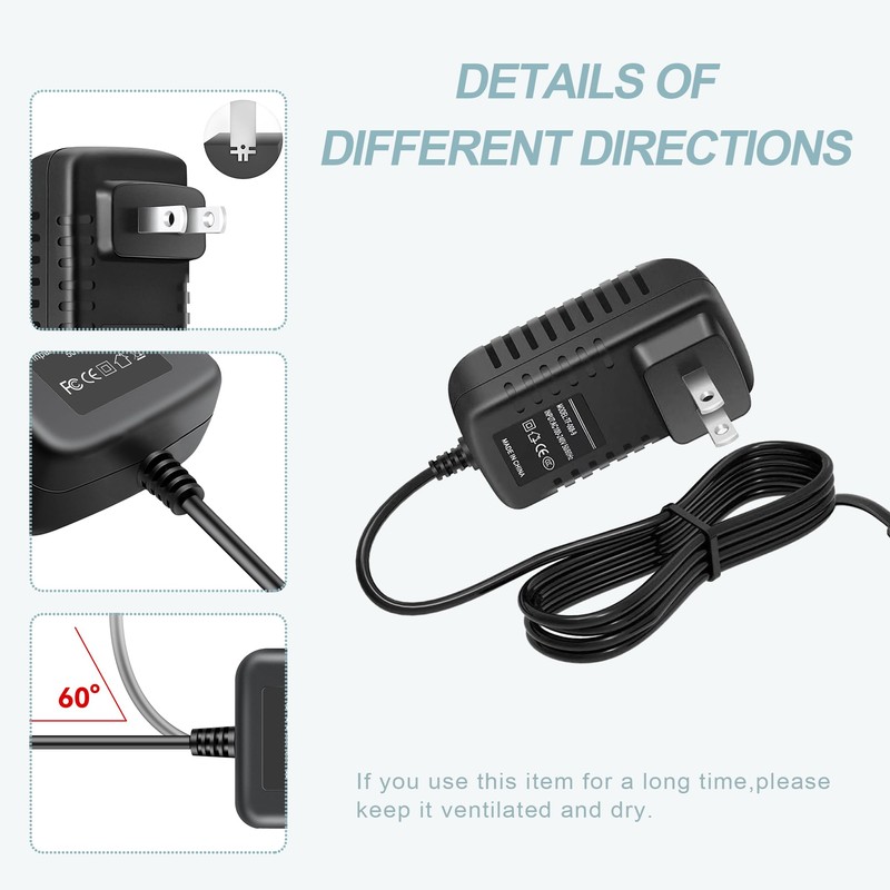 K-MAINS 9V 2A AC/DC Adapter for Gemmy Life Size Animated
