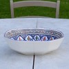 Bakir Octagonal Dish Length 25 cm Blue