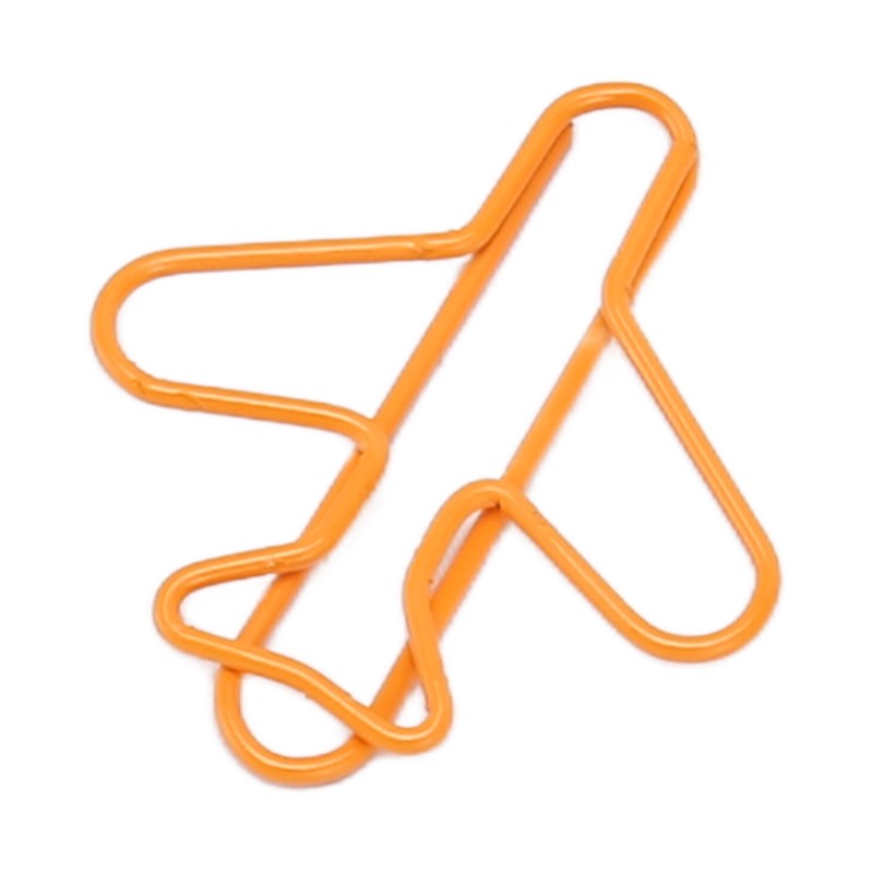 Aircraft Shape Paper Clips Cute Small Paperclips for Office School