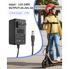 VHBW 25.2V for Ninebot Scooter Charger Compatible with Segway Ninebot