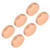 PATIKIL 1-1/2 Inch ID Copper Pipe End Cap, 6 Pack