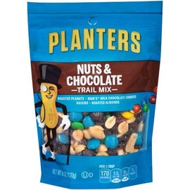 Planters Nuts Chocolate Trail Mix, 6 Ounce --12 Case