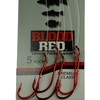 Tru Turn Snelled Baitholder Hook (Bleeding Red, 8)