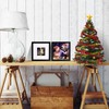 EGOFINE 8x8 Photo Frame, Solid Wood Picture Frame with Acrylic