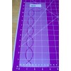 1" Border with Corner Quilting Stencil - NS85