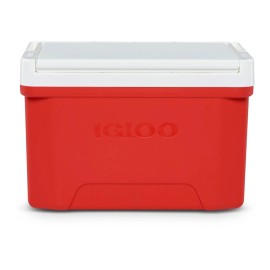 Igloo 9 QT Laguna Ice Chest Cooler, Red