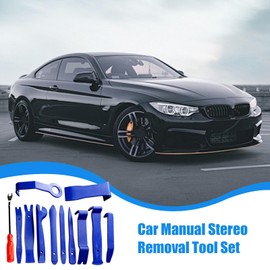 Stereo Removal Tool - Car Door Panel Trim Removal Tool,Clip Pliers Fastener Remover Navigation Host Key Anti-Slip Ergonomic for Vehicle SUV Door Panel