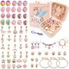 Kit de Pulseras para Niña，Sebami Kit de 66 Pcs Para