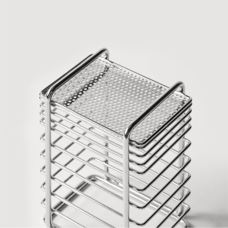 JAJU [JAJU] Stainless Steel Wire Cutlery Holder