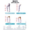 Medikyutto Compression Socks, Full Leg, Black Silk, EC Limited Simple