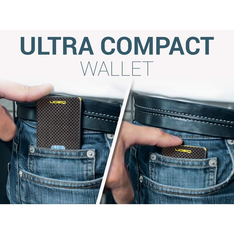 ÖGON Ultra Compact i3C Carbon Card Clip - The World's
