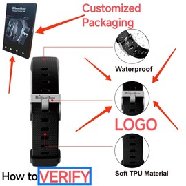 BrilliantHouse Fitness Tracker with Heart Rate Monitor/Step Counter/Calories, Activity Tracker Smart Watch Sleep Monitor IP68 Health Tracker Pedometer for Man Women