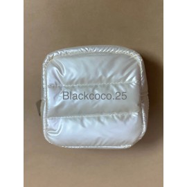 Aveeno Puffer Cream Make-up Cosmetic Pouch With Moisturizing Cream & Sunscreen