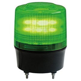 NIKKEI VL12R-200XG LED Rotating Light, 100-200 Green, Control Input Function, 1.2 lbs (0.58 kg)