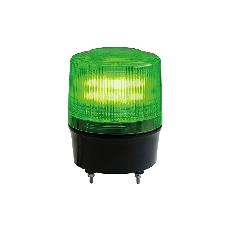 NIKKEI VL12R-200XG LED Rotating Light, 100-200 Green, Control Input Function,