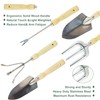7 Piece Garden Tool Set Including Folding Stool with Tool
