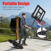 Basketball Hoop Outdoor,Portable Basketball Hoop Goal System 6.6-10ft Adjustable with