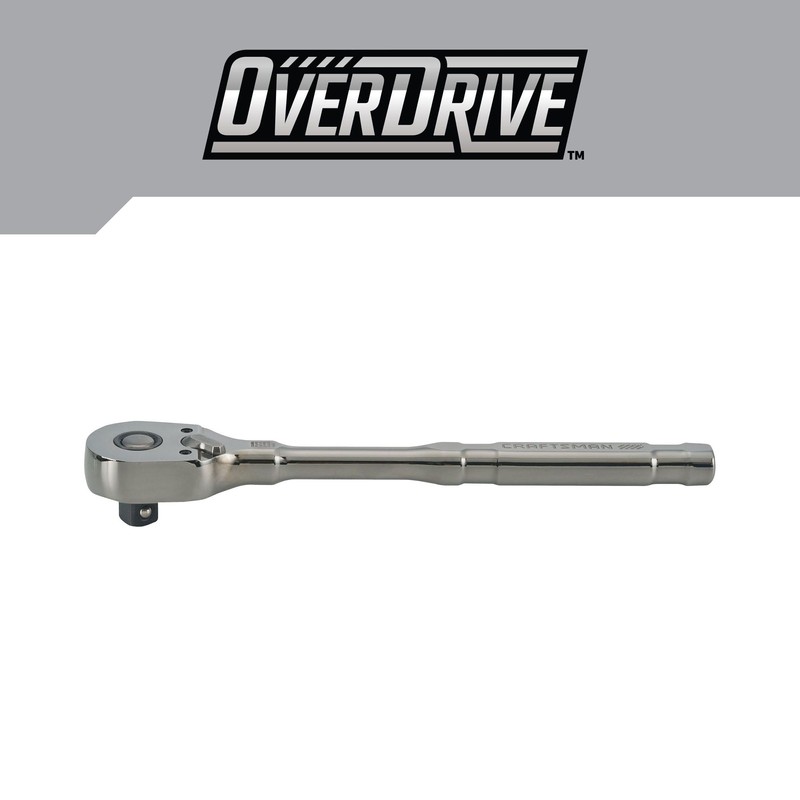 CRAFTSMAN OVERDRIVE 3/8" Drive 180T Pear Head Ratchet (CMMT82111)