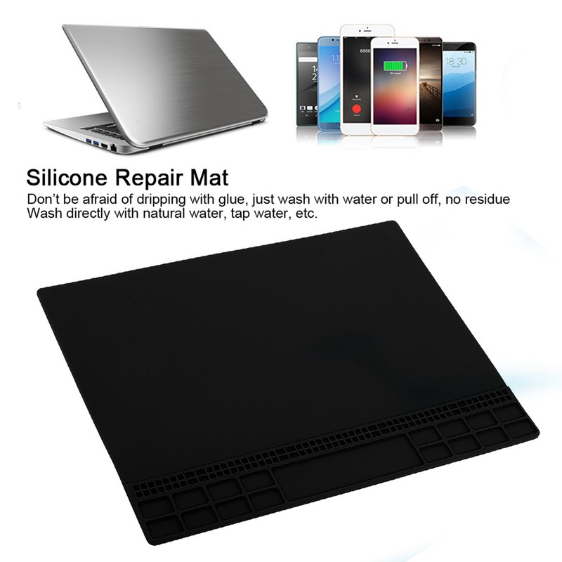 Repair Mat Heat Resistant Magnetic Silicone Computer Phone Solder Station