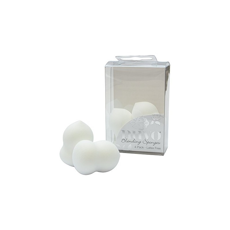Tonic Studios Nuvo Blender Sponge 4 Pack, White, 9 x 6 x 0.35 cm