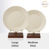 Wrova Wheat Straw Dinner Plates 10 Inch Unbreakable Set of
