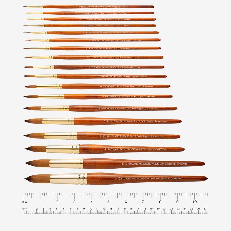 Pro Arte : Prolene Round Synthetic Watercolour Brush Series 007