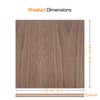 Proflex Walnut Plywood 24pcs, 1/8" x 12” x 12” Real