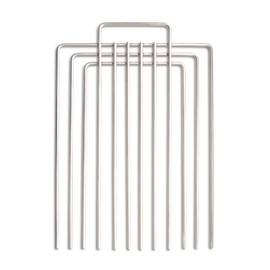 Trap Divider for Animal Traps - Superior Stainless Steel Cat Trap Fork Divider for 12" Wide and Smaller Traps and Cages