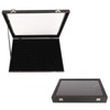 Ring Display Case Organizer with Transparent Lid 100 Slot Jewelry