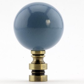 Ceramic Sky Ball Antique Base Lamp Finial 2.25" h