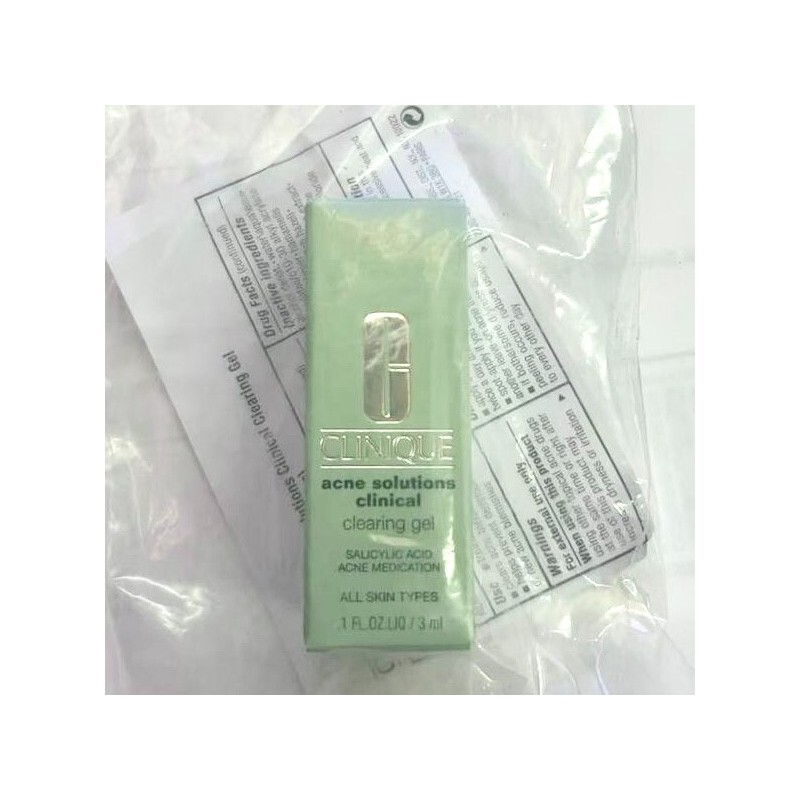 Clinique 5Pcs Clinique Acne Solutions Clinical Clearing Gel Sample 0.1oz