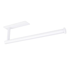 Paper Towel Holders,Paper Towels Rolls - for Kitchen,Wall Mounted Paper Towel Roll Holder for Kitchen, Bathroom,Both Available in Adhesive and Screws,Stainless Steel-White