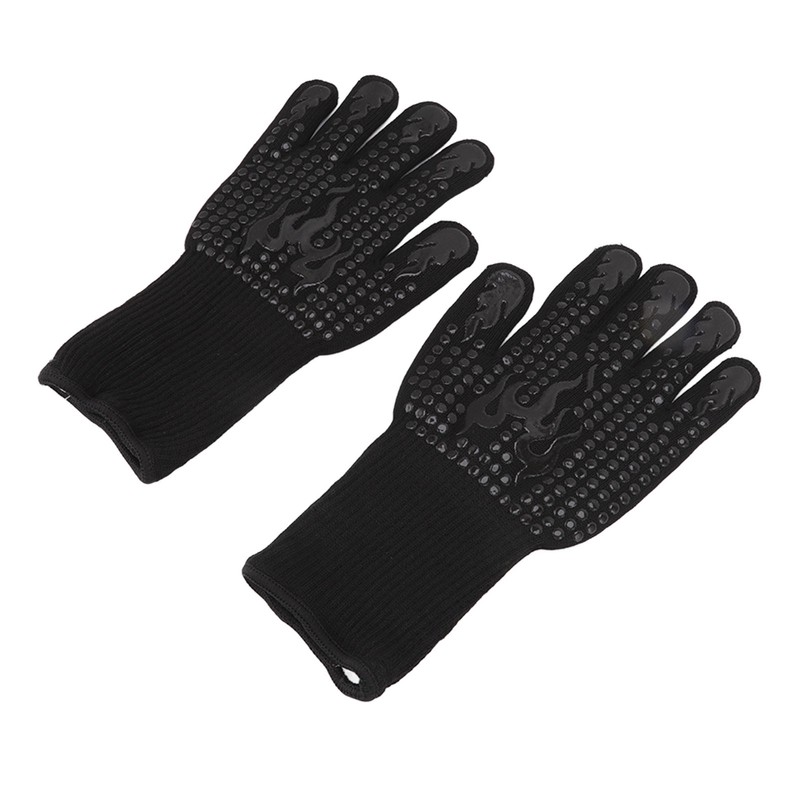 2 Pcs Heat Resistant Gloves Thermal Isolation High Temperature Resistant