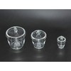 Quartz Crucibles Lab Crucible with Lids (10 ml, 50 ml,