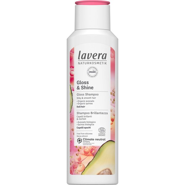 lavera Shampoo Gloss and Shine • Gloss Shampoo • Hair Care • Natural Cosmetics • vegan • certified • 250ml