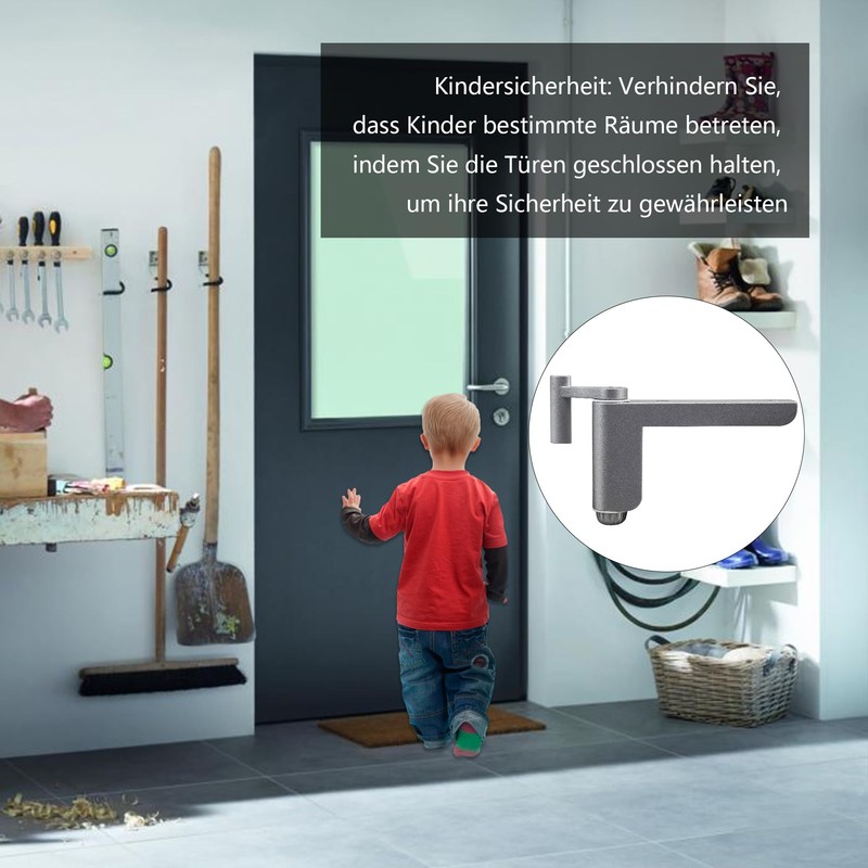 Door Closer No Drilling - Mini Door Closer, Automatic Door