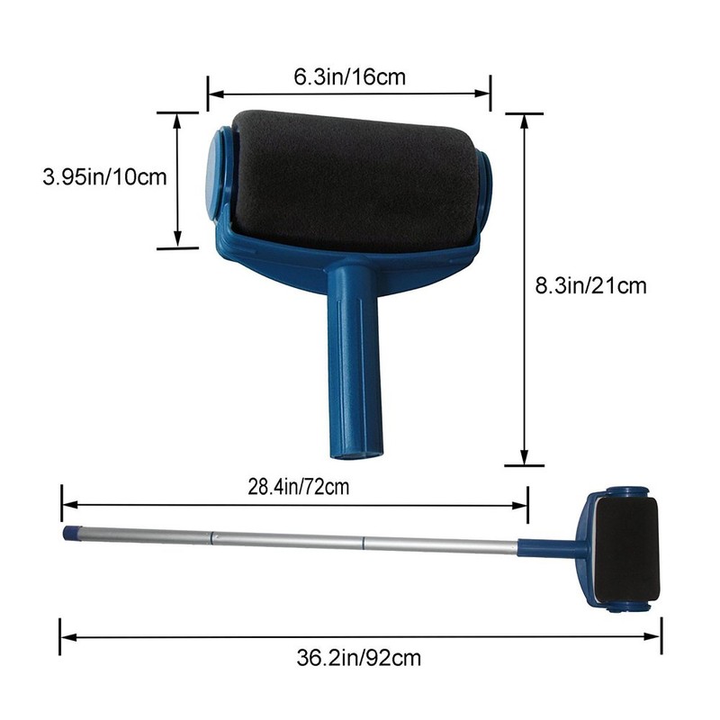 Paint Roller Kit 8 Pcs Multifunctional Paint Runner Set Paint