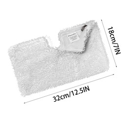 4 Packs Replacement Steam Mop Pads with Scrub Strips for Shark Steam Pocket Mop S3500 S3501 S3601 S3550 S3901 S3801 Washabl Microfiber Cleaning Steamer Pads