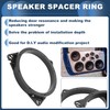 INFINAUTO Speaker Spacer Ring Tweeter Speaker Spacer Adapter Rear for