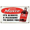 Victory Vintage Signs Drink Moxie Soda Nostalgic Advertisement Sign