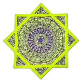 First Earth Flow Star - Dapo Star - Flow Toy Celestial Compass Purple (UV), 27" - Regular