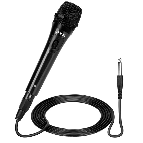 JYX Karaoke Dynamic Microphone Unidirectional PA System Speaker Conference/Karaoke/Speech 6.35mm