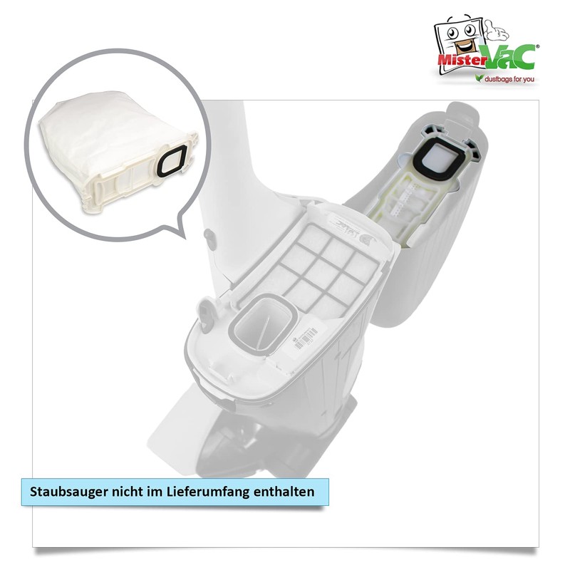 MisterVac Set Compatible with Vorwerk Kobold 135