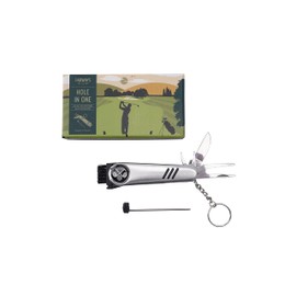 CGB Giftware Golfing 7-In-1 Multi Tool | Ball Marker Brush Pen Divot Tool | Age 18+ Years | Gift For Him | Modern Gent GB06425